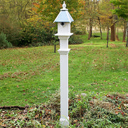 Decorative Mounting Post, White - 5'