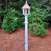 Decorative Mounting Post, White - 5'