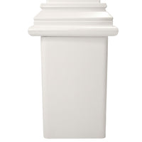 Decorative Mounting Post, White - 5'