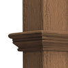 Decorative Mounting Post, Espresso - 5'