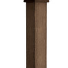 Decorative Mounting Post, Espresso - 5'