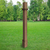 Decorative Mounting Post, Espresso - 5'