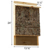 Uncle Dunkel's Single Chamber Bark Clad Bat House, 100 bats