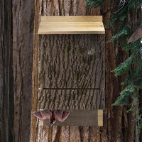 Uncle Dunkel's Triple Chamber Bark Clad Bat House, 300 bats