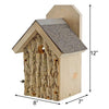 Uncle Dunkel's Bark Clad Ultimate Wren and Chickadee House