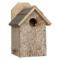 Uncle Dunkel's Bark Clad Screech Owl House