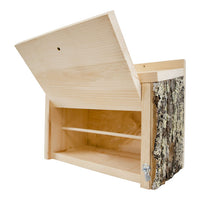 Uncle Dunkel's Bark Clad Winter Bird Nesting Box
