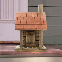 Uncle Dunkel's Log Cabin Bird Feeder