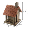 Uncle Dunkel's Log Cabin Bird Feeder