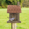 Uncle Dunkel's Log Cabin Bird Feeder