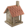 Uncle Dunkel's Log Cabin Bird Feeder