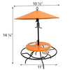 Patio Table with Umbrella Oriole Feeder