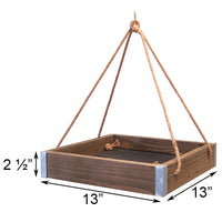 Rustic Farmhouse 3in1 Platform Bird Feeder
