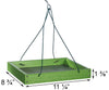 Going Green Hanging Platform Bird Feeder
