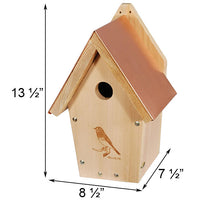 Coppertop Bluebird House