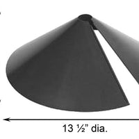 Wrap-Around Black Squirrel Baffle