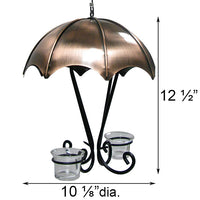 Brushed Copper Oriole Feeder