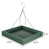 Recycled Plastic Platform Bird Feeder