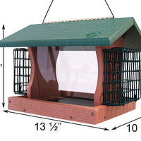 Going Green Premier Bird Feeder with Suet Cages