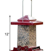 Weight Sensitive Wild Bird Feeder, Red