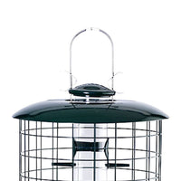 Caged Seed Tube Bird Feeder