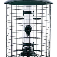 Caged Seed Tube Bird Feeder