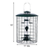 Caged Seed Tube Bird Feeder