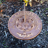 Aluminum Claddagh Sundial