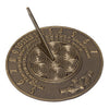 Aluminum Claddagh Sundial