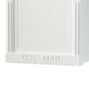 Whitehall White Deluxe Mailbox | BirdHousesAndBaths.com