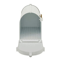 Whitehall White Deluxe Mailbox | BirdHousesAndBaths.com