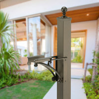 Whitehall French Bronze Deluxe Mailbox Post & Brackets