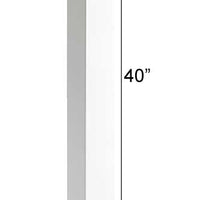 Whitehall White Standard Mailbox Post