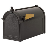 Whitehall Black Deluxe Mailbox