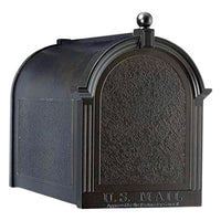 Whitehall Black Deluxe Mailbox