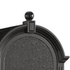Whitehall Black Deluxe Mailbox