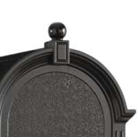 Whitehall Black Deluxe Mailbox
