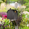 Whitehall Black Deluxe Mailbox