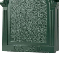 Whitehall Green Deluxe Mailbox