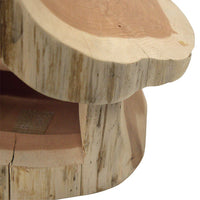 Rustic Cedar Well Shaped Bird Feeder - BirdHousesAndBaths.com