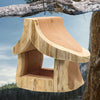 Rustic Cedar Well Shaped Bird Feeder - BirdHousesAndBaths.com