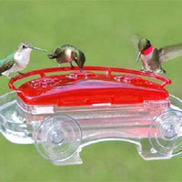 Jewel Box Window Hummingbird Feeder - BirdHousesAndBaths.com