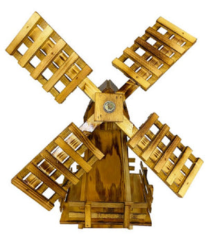 Wooden Windmill, Small - BirdHousesAndBaths.com