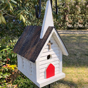 Cameron Country Church Bird House - BirdHousesAndBaths.com