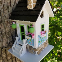 Primrose Cottage Bird House - BirdHousesAndBaths.com