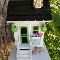 Primrose Cottage Bird House - BirdHousesAndBaths.com