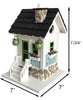 Primrose Cottage Bird House - BirdHousesAndBaths.com