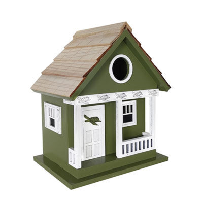 Turtle Cottage Bird House - BirdHousesAndBaths.com