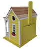 Bristol Cottage Bird House, Yellow - BirdHousesAndBaths.com