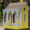 Bristol Cottage Bird House, Yellow - BirdHousesAndBaths.com